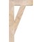 Ekena Millwork Traditional Block Smooth Bracket, Douglas Fir, 3 1/2"W x 16"D x 28"H BKT04X16X28TRA05SDF - alternate 3